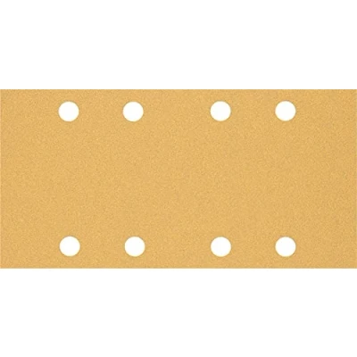 Image of Bosch Professional 50x Expert C470 Sandpaper (for Hardwood, Paint on wood, 93x186 mm, Grit 80, Accessories Orbital Sander)