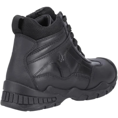 Image of Hush Puppies Boys Titus SNR Shoe, Black, 8 UK