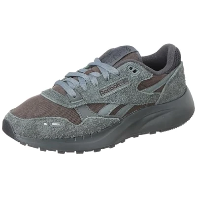 Image of Reebok Unisex Classic Leather 2400 Sneaker, Dark Matter/Grey 5/Grey 6, 4.5 UK