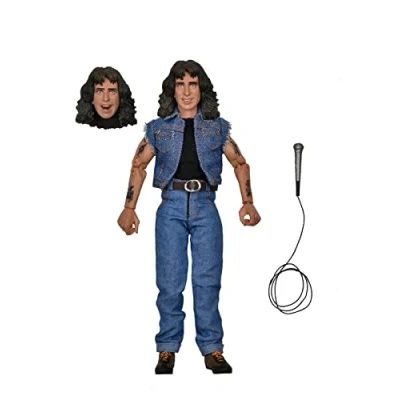 Image of NECA AC DC Bon Scott Highway to Hell Action Figure collectible Height 20cm