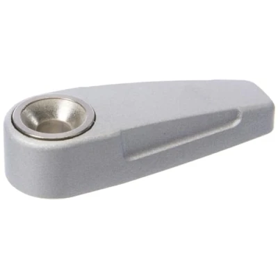 Image of HALDER 24100.0101 Twist Latch, Silver, d1=M6