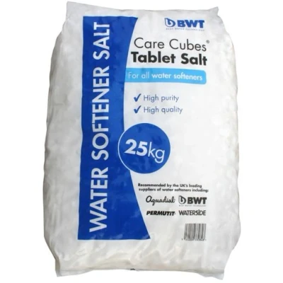 Image of BWT Care Cubes Water Softener Tablet Salt 25TAB.