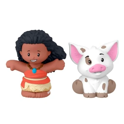 Image of Little People Fisher Price Princess Moana and Pua