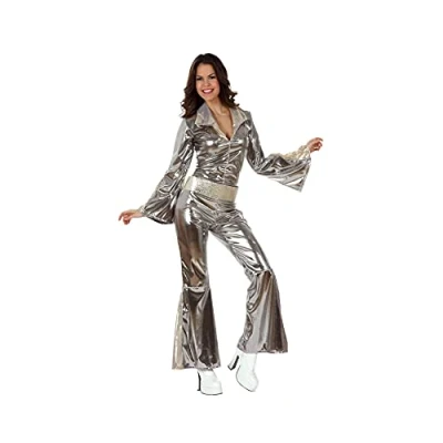 Image of ATOSA 10382 Costume Disco Man XL Silver Carnival, Größe 52 54
