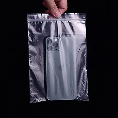 Image of 100Pcs Thickening Resealable Grip Seal Bags 5&quot; x 7.5&quot;Reusable Clear Storage Bags,Sealed Pouches,Sealable Zip Lock for Home,Kitchen Storage,Jewellery,DIY Arts,Office