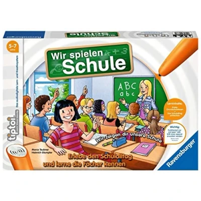Image of Ravensburger tiptoi Wir spielen Schule 00733/Experience Interactively a Full Day At School [Cannot Guarantee English]