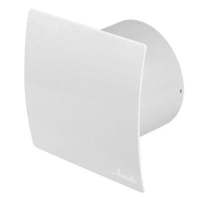 Image of &#039;Bathroom Extractor Fan with Timer and humidistat 4&quot; 100mm White Gloss