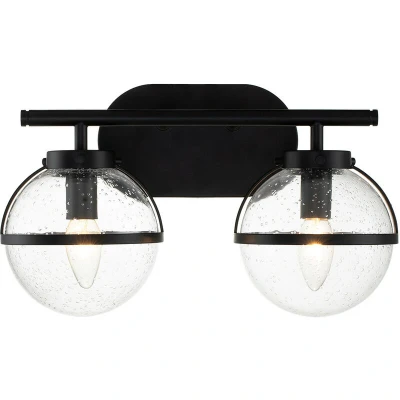 Image of Hinkley Hollis Bathroom Wall Lamp Black, IP44