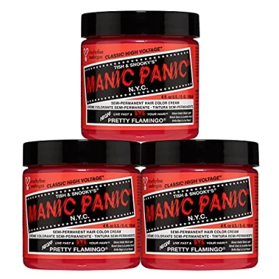Image of X2 Manic Panic High Voltage Classic Hair Dye (Pretty Flamingo)