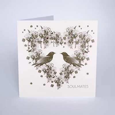 Image of Soulmates, #GS35, Handmade Greeting Card by Five Dollar Shake