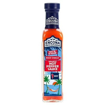 Image of The Bramble Bay West Indian Original Hot Pepper Sauce Pack of 6 X 142ml