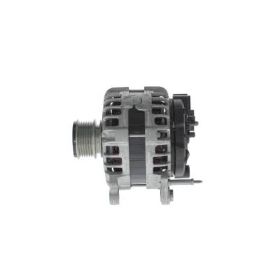 Image of 04B903024, 04B903024X Generator BOSCH 1 986 A01 380 14V 140A B+(M8) 125 excl. vacuum pump 56mm SKODA: Fabia III Hatchback