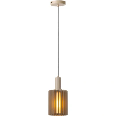 Image of Lambres Pendant light Ø15cm 1xE27 Taupe