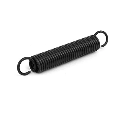 Image of Sourcingmap Extension Spring 2.5mm Wire Dia, 18mm OD, 115mm Free Length Steel Small Dual Hook Tension