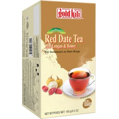 Image of Gold Kili Instant Red Dates Tea, 10 x 18 g