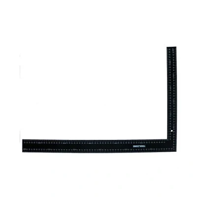 Image of 24&quot; x 16&quot; Steel Set Speed Square Rafter Rule Ruler Metric Imperial Markings