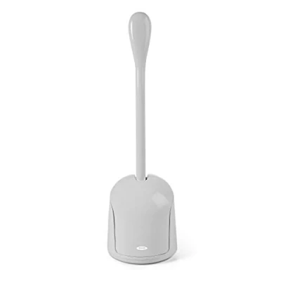 Image of OXO Good Grips Grey Compact Toilet Brush