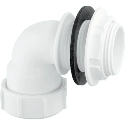 Image of McAlpine 1 1/2� Multifit Bent Tank Connector MT4TANK