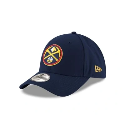 Image of New Era Denver Nuggets NBA The League Blue 9Forty Adjustable Cap