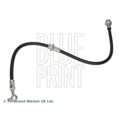 Image of 462104EA0A, 462104EA2A, 462104EA3A, 462104EA8A Brake Hose BLUE PRINT ADBP530034 Front Axle Right 614mm NISSAN: Qashqai 2