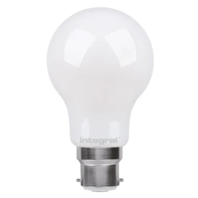 Image of Integral LED ILGLSB22NC092 4.5w Pearl GLS Light Bulb (Full Glass, Non dimmable, 2700K, B22, 470lm =40w)