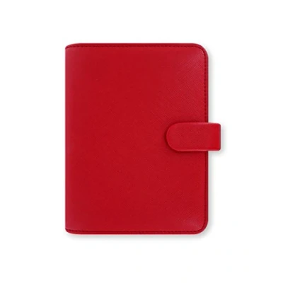 Image of Filofax Pocket Saffiano organiser Poppy