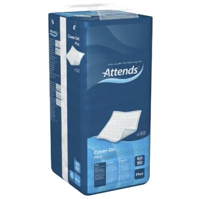 Image of Attends Cover Dri Plus Disposable Hexagonal Underpads 60 x 90cm Pack of 50