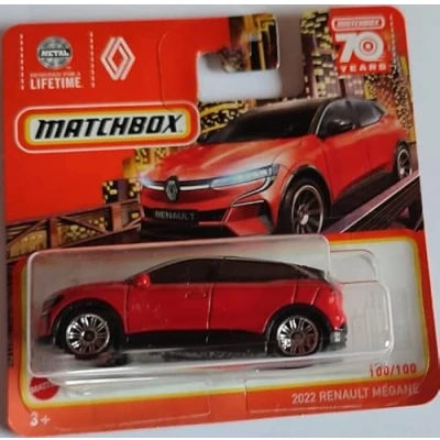 Image of Matchbox 2022 Renault Mégane 100/100 Series 2023 Red