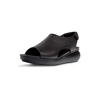 Image of Camper Women&#039;s Balloon K201481 Wedge Sandal, Black, 3 UK