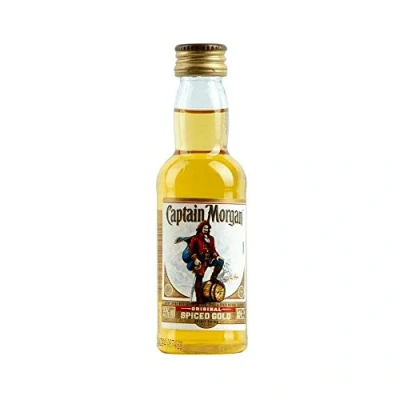 Image of Captain Morgan Spiced (Gold) Rum 5cl Single Bottle
