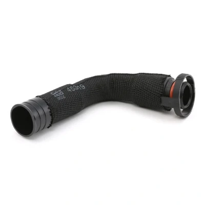 Image of 038103493AR, 038103493M, 38103493AR, 38103493M Hose, valve cover breather FEBI BILSTEIN 45319 Cylinder Head, Upper with quick coupling