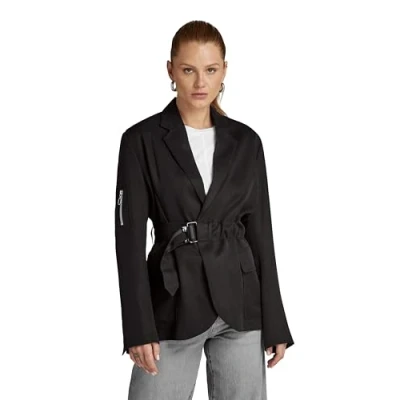 Image of G STAR RAW Women&#039;s Belted Blazer , black (dk D24254 D520 6484), S