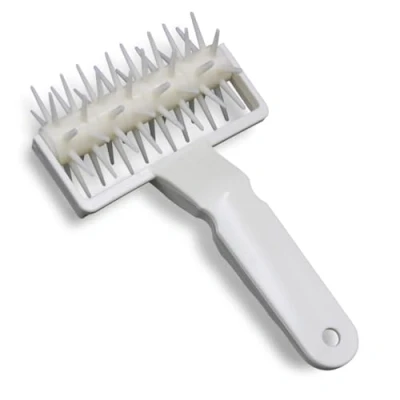 Image of Dough Docker, Pastry Lattice Roller Cutter, Docker with Spikes, Pizza Crimpers, Helps Cook Thin Crust Uniformly, Prevents from Blistering