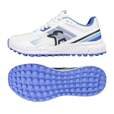Image of Kookaburra KC 2.0 Rubber Sole Cricket Shoe Blue/Sky 12
