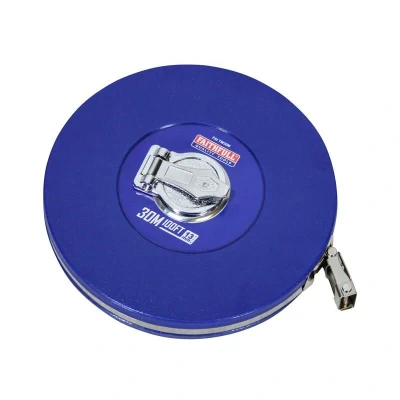Image of Faithfull Rounded Long Tape 30m/100ft (Width 13mm)