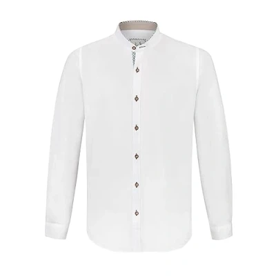 Image of Stockerpoint Men&#039;s Hemd Raffa Shirt, Weiss grün, XL