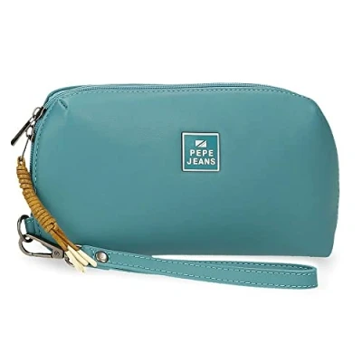Image of Pepe Jeans Bea Blue Handbag 20x11x4 cm Synthetic Leather