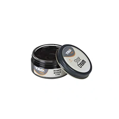 Image of TRG The One Shoe Cream, Cream for leather and synthetic leather, 118 Black, 50 ml