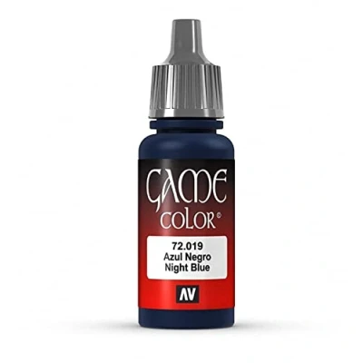 Image of Vallejo Game Color 17 ml Acrylic Paint Night Blue