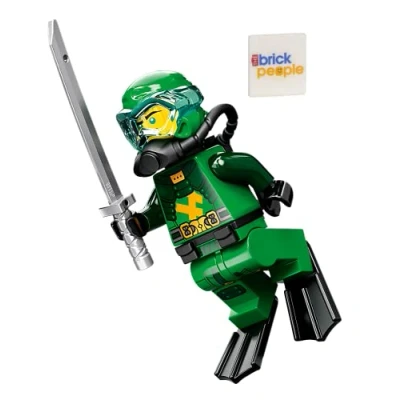Image of LEGO Ninjago: Lloyd Seabound in Suba Gear with Grappling Gun and Katana