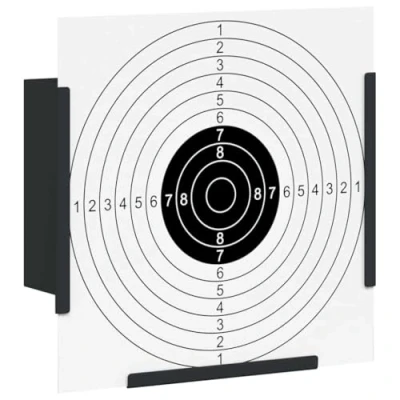Image of vidaXL Pellet Trap Black 17 x cm Steel
