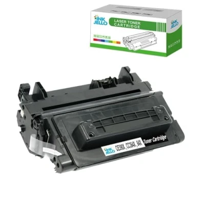 Image of Inkjello Compatible Toner Cartridge Replacement for HP LaserJet Enterprise M4555 MFP M4555f M4555fskm M4555h CE390X (Black)