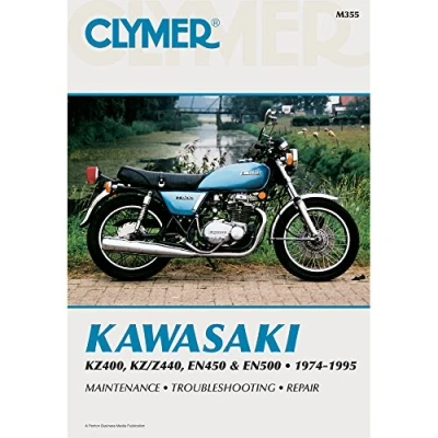 Image of Kawasaki KZ400, KZ/Z440,EN450,EN500 (74 95) Service Repair Manual (Paperback)