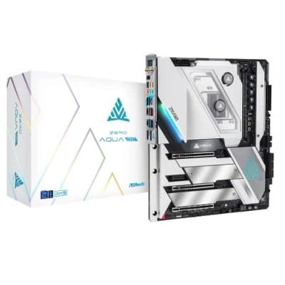 Image of ASRock Z690 AQUA OC, Intel Z690, 1700, EATX, 2 DDR5, HDMI, Thunderbolt, Wi Fi, 10G &amp; 2.5G LAN, PCIe5, RGB, 3x M.2