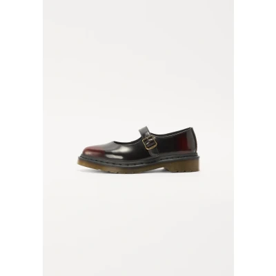 Image of Dr. Martens Elphie Ballet pumps, Women&#039;s, Size: 8, Cherry red arcadia Leather