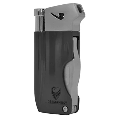 Image of GERMANUS Werner Lighter for Pipes in Grey Candles