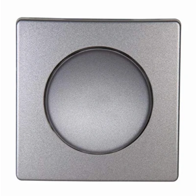 Image of Kopp 493343187 Pressure change dimmer cover, Platinum, Abdeckung Druck Wechsel