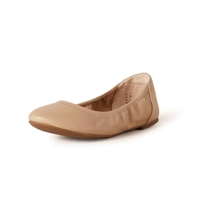 Image of Amazon Essentials Women&#039;s Belice Ballet Flat, Beige, 10.5 UK Wide