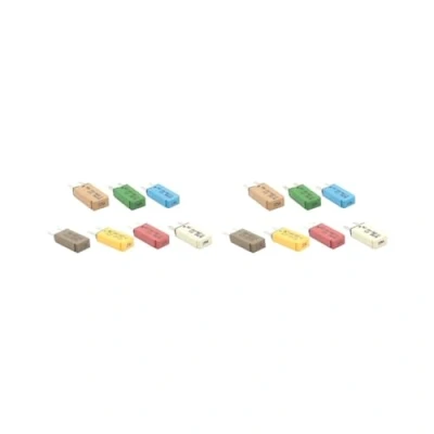 Image of 2 set of 7 Pieces Car Mini ATM Circuit Breaker Blade Fuse 5A/7.5A/10A/15A/20A/25A/30A