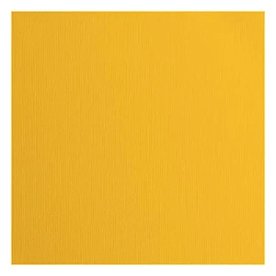 Image of Florence Cardstock Textured Coloured Card Making Supplies 12 x inch Yellow 20 Sheets Paper for Scrapbooking, Making, Die Cutting and Crafts 216 GSM Honey